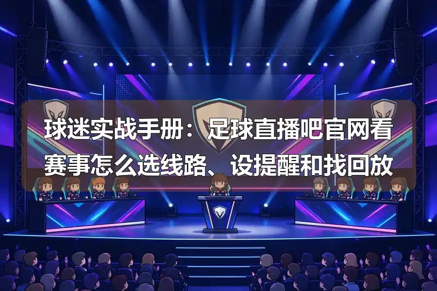 球迷实战手册：足球直播吧官网看赛事怎么选线路、设提醒和找回放